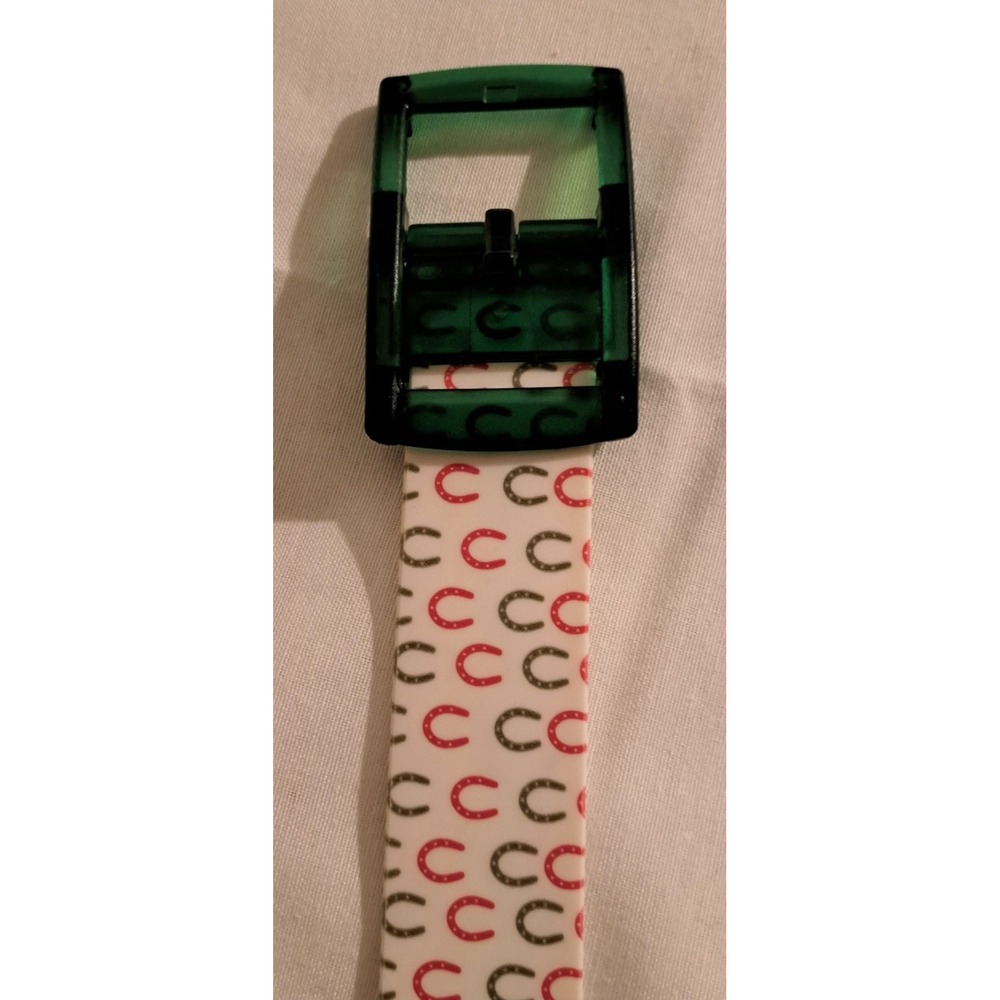 Novelty Belt Set 3 Plastic Buckle Horses and  Horseshoe Patterns‎ - Picture 6 of 15